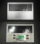 LG  Uppercover w. Keyboard for SVC Quartz Silver (Black) Bac