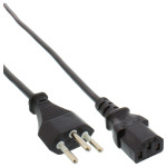 HP Cable Powercord Swiss AC LINE 1.83m Black