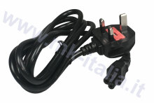 HP Cable Powercord AC 3 Wire English U.K. to Mickey-Mouse