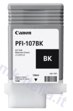 PFI-107BK Ink Cartridge 130ml Photo schwarz