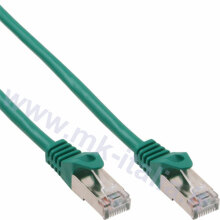 InLine® Patch Cable SF/UTP Cat.5e green 3m