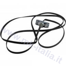 Ink tubes and trailing cable supply station assembly